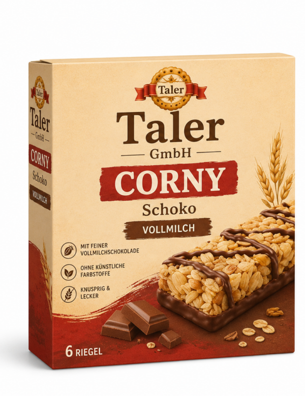 Taler Corny Schoko Vollmilch Riegel