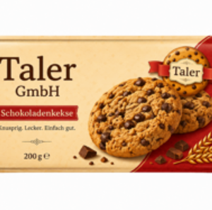 Taler Schokoladenkekse Snack