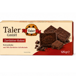 Taler Zartbitter Kekse