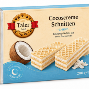 Taler Cocoscreme Schnitten