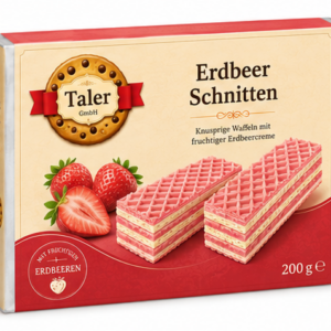 Taler Erdbeer Schnitten