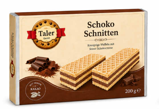 Taler Schoko Schnitten