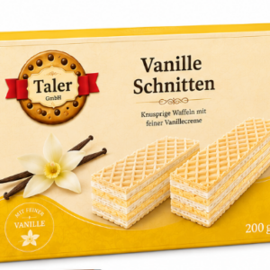 Taler Vanille Schnitten