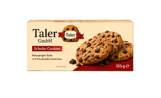 Taler Schoko Cookie Kekse